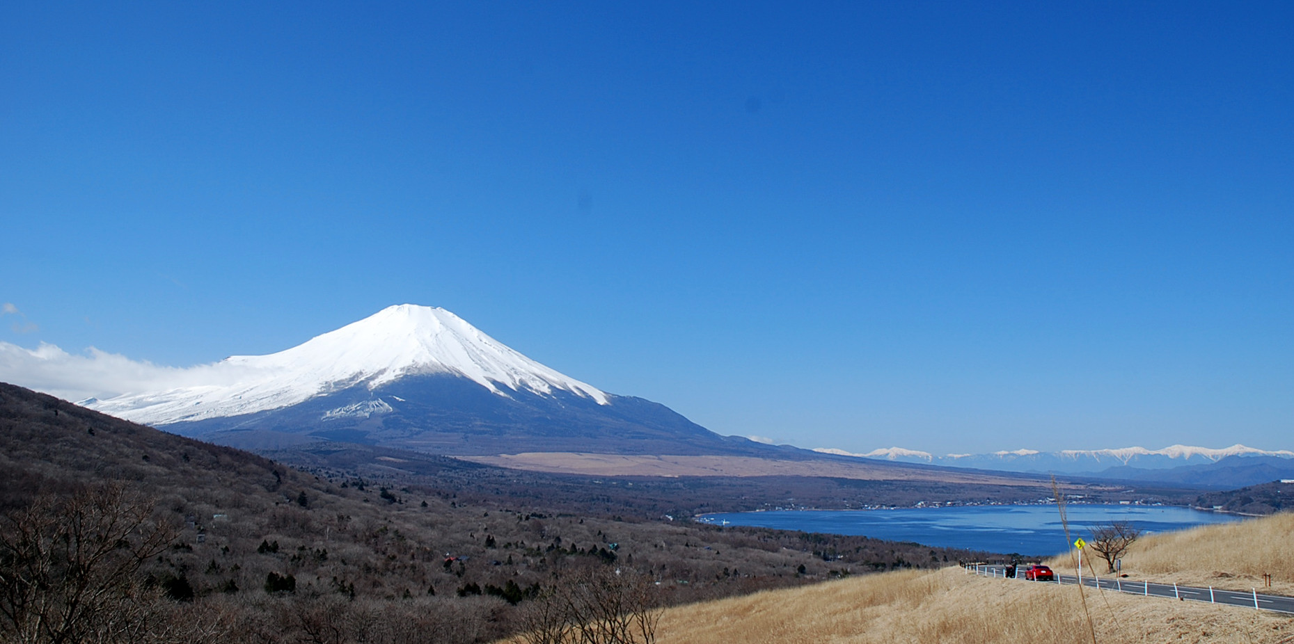 青空！富士山！！